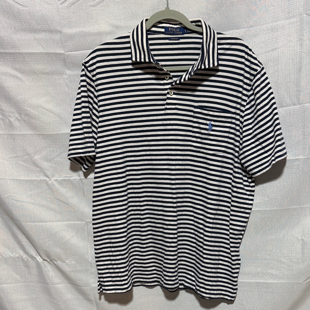 Polo Ralph Lauren Striped Pocket Polo